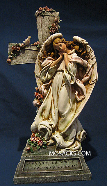JosephsStudioGardenAngelWithCrossStatue47448