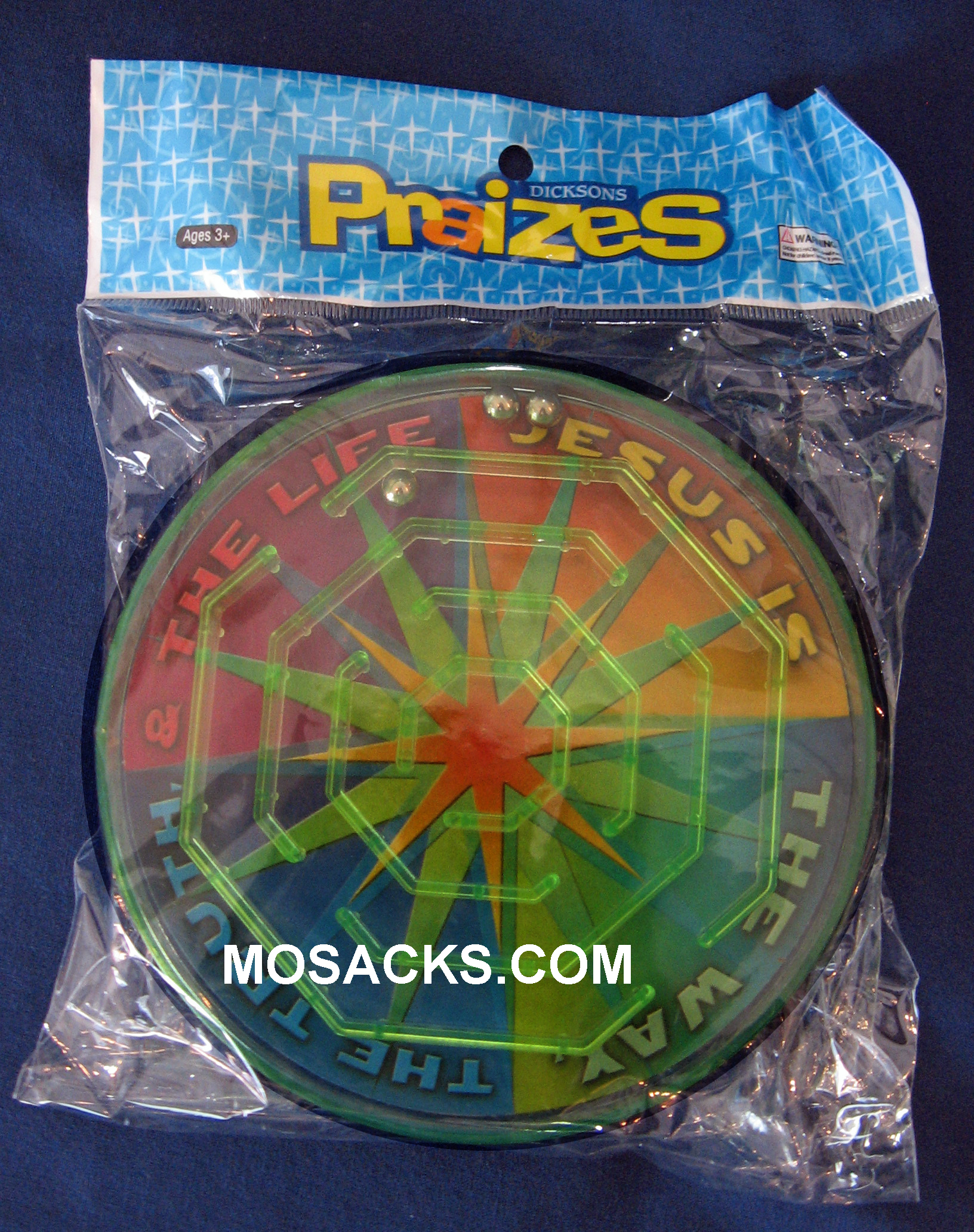 2 Sided Colorful Plastic Maze Puzzle Toy 71N398