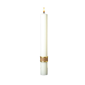 eximious Beeswax Paschal Candle Evangelium™ Complementing Altar Candles
