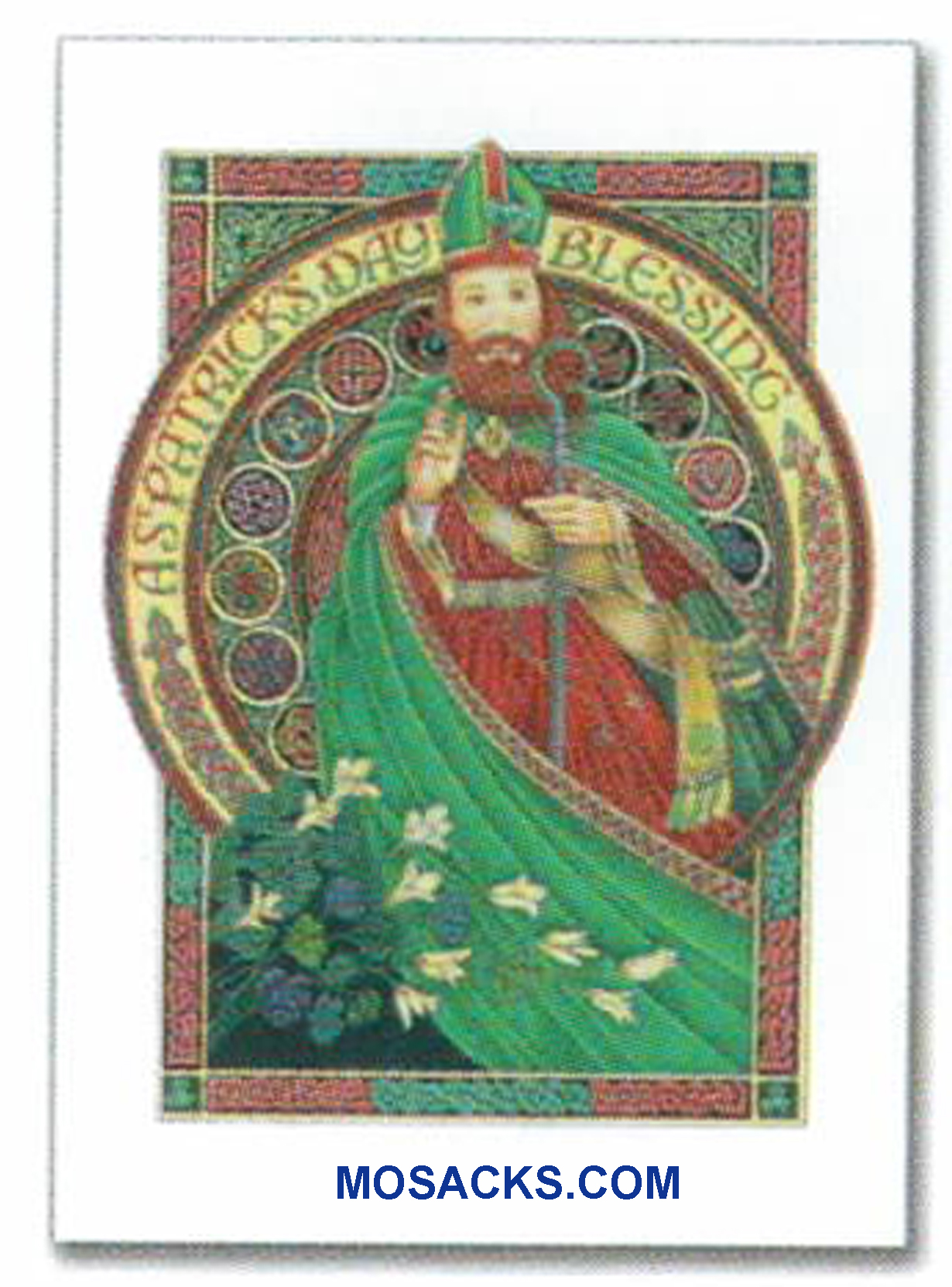 A Saint Patrick's Day Blessing Greeting Card -WCB1610
