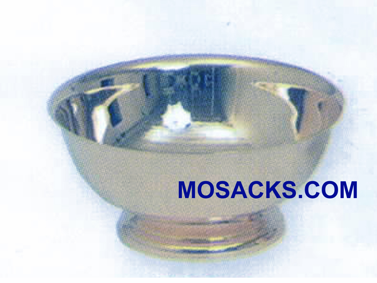 Baptismal Bowl or Lavabo Bowl Silver Plated (K338S)