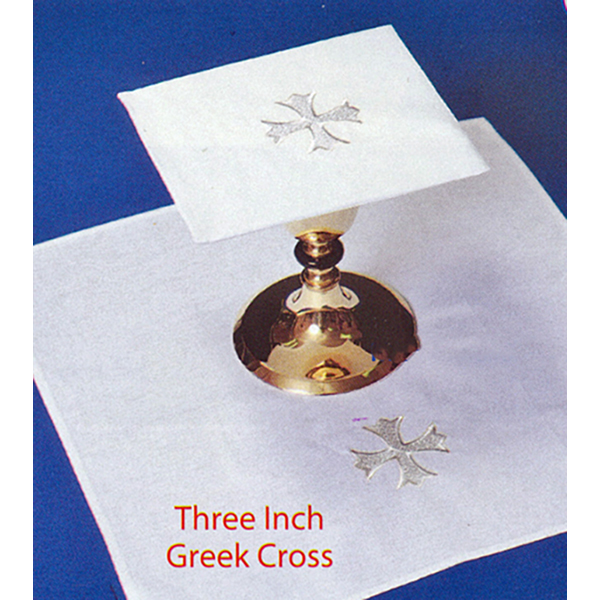 Beau Veste Greek Cross Altar Linens  4 piece set-2002