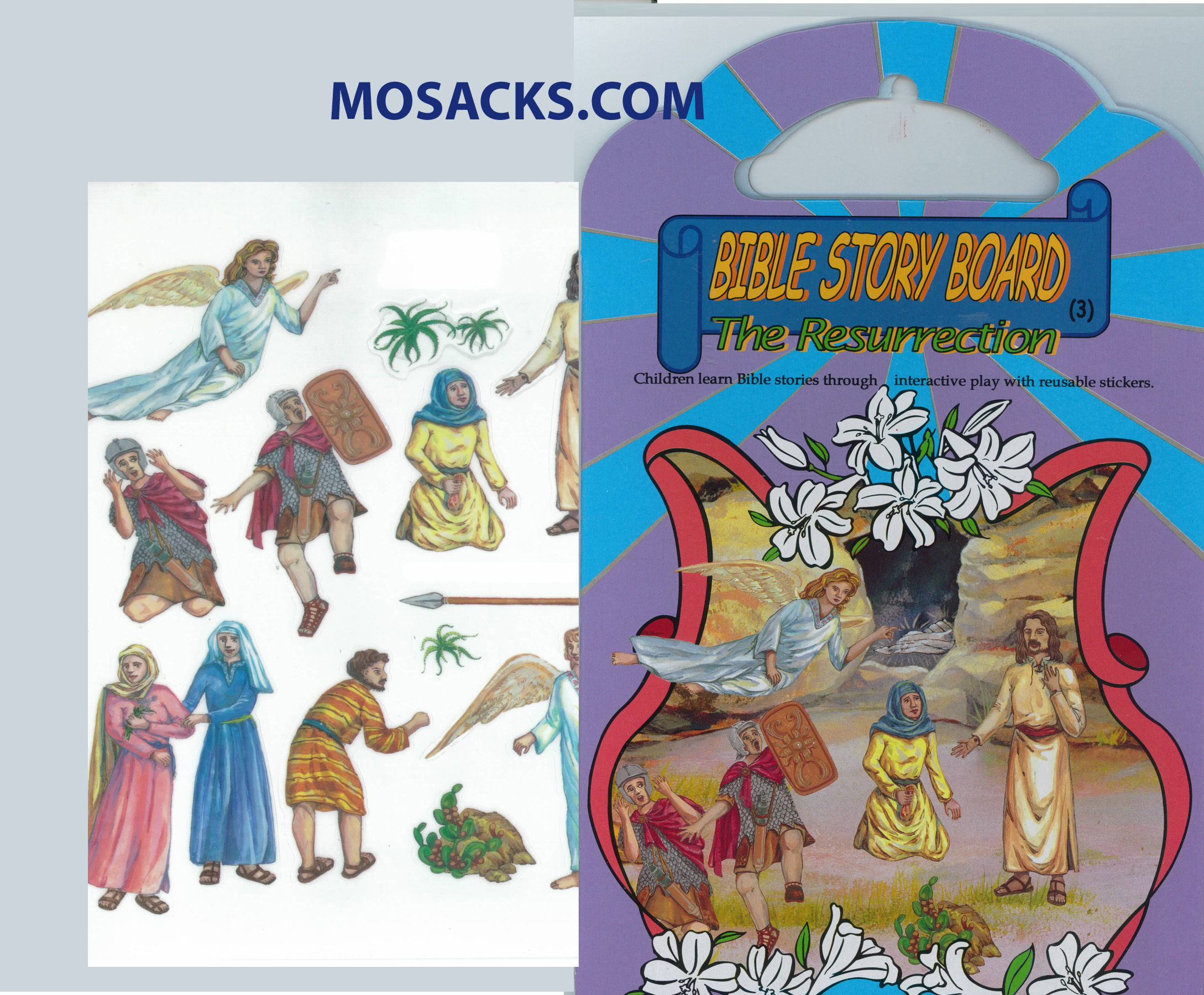 Bible Story Board The Resurrection 64-RES