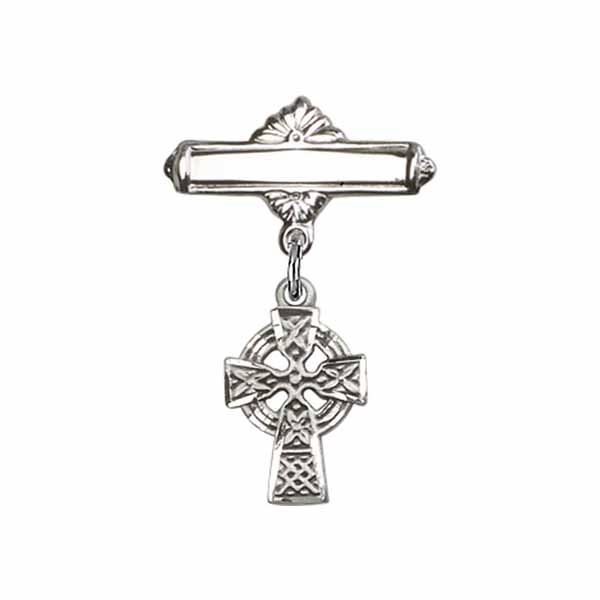 Bliss Celtic Cross Badge Pin 1" 4133/0730