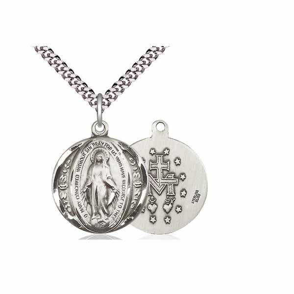Bliss Miraculous Medal 1" 0017M