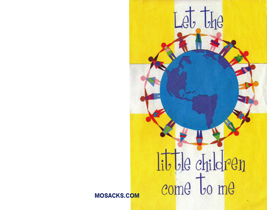 Bulletin Cover Let The Children Come To Me 100 Pack-A575, General Bulletin Cover