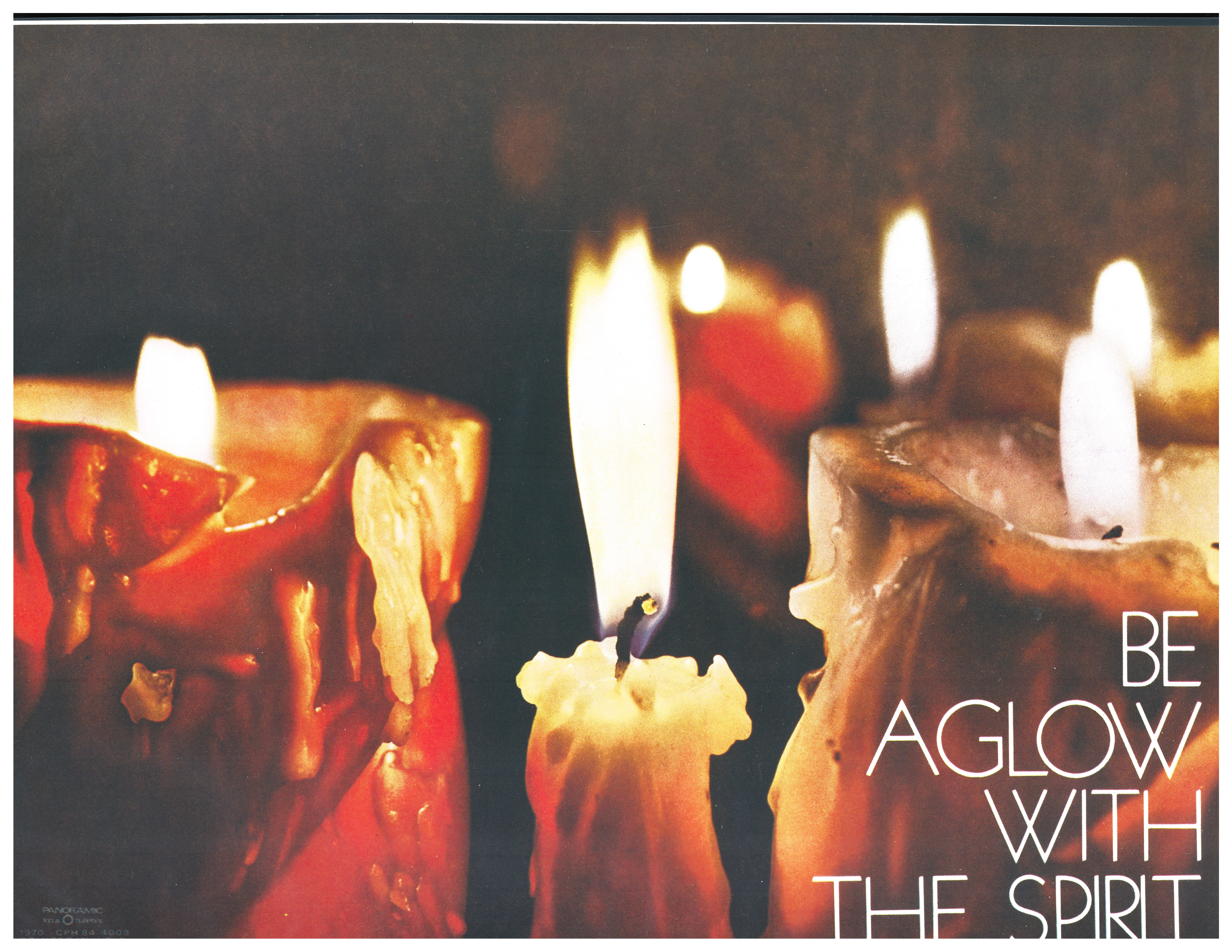 Bulletin Covers Confirmation Be Aglow With The Spirit-1970