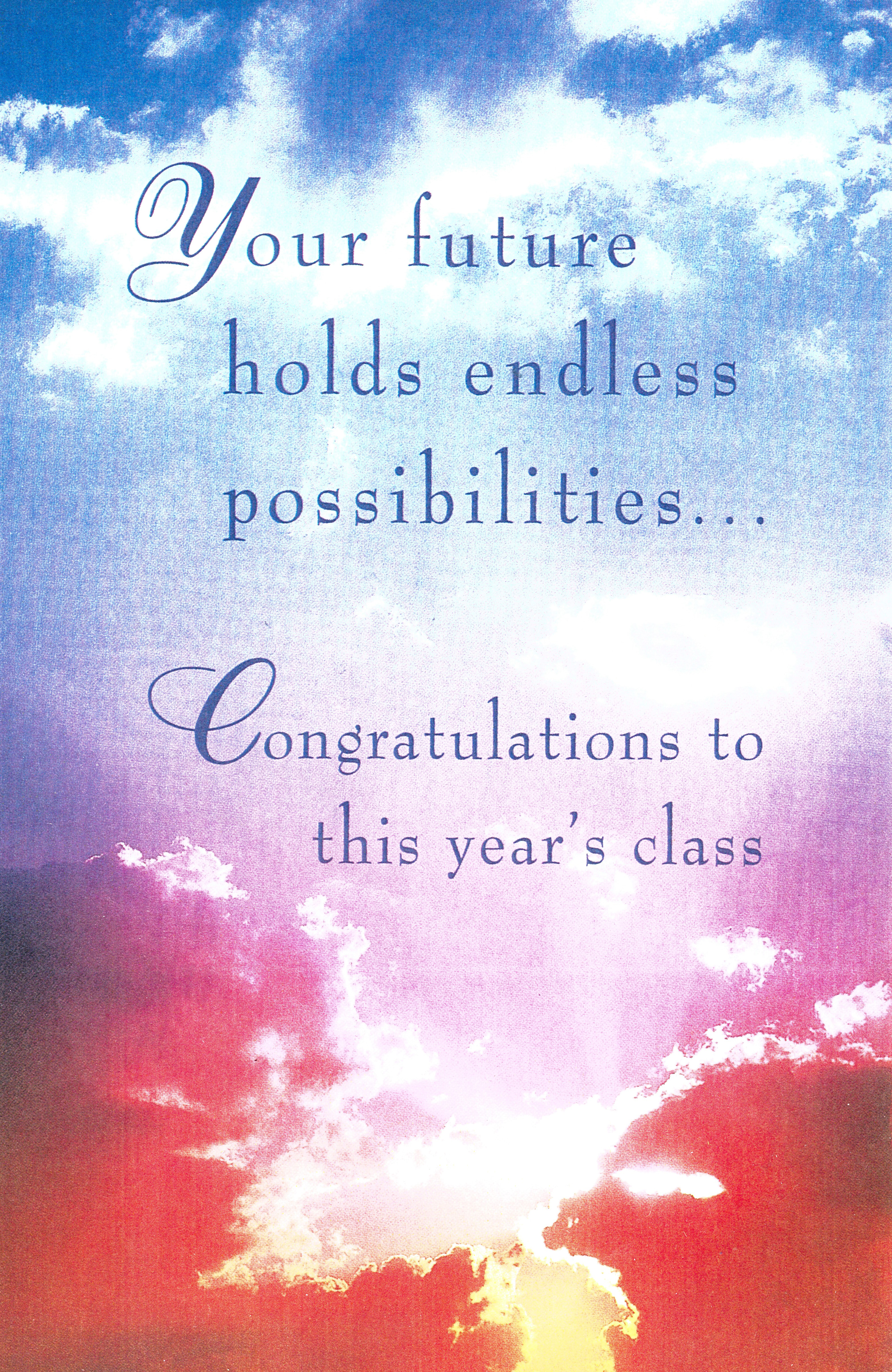 Bulletin Covers Graduation Your Future Holds-8684