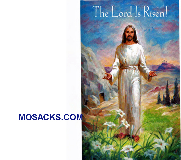Bulletin Covers Lord Is Risen 100 Pack-8670, Easter Cover