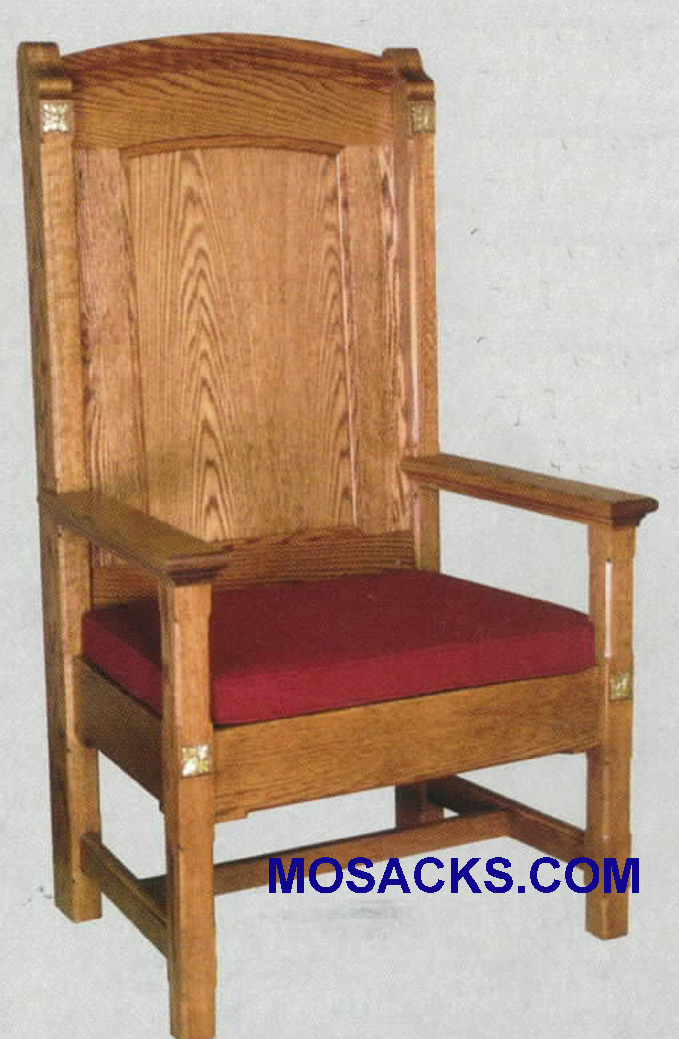 Celebrant Chair w/reversible seat cushion 29" w x 24" d 52" h 40-146