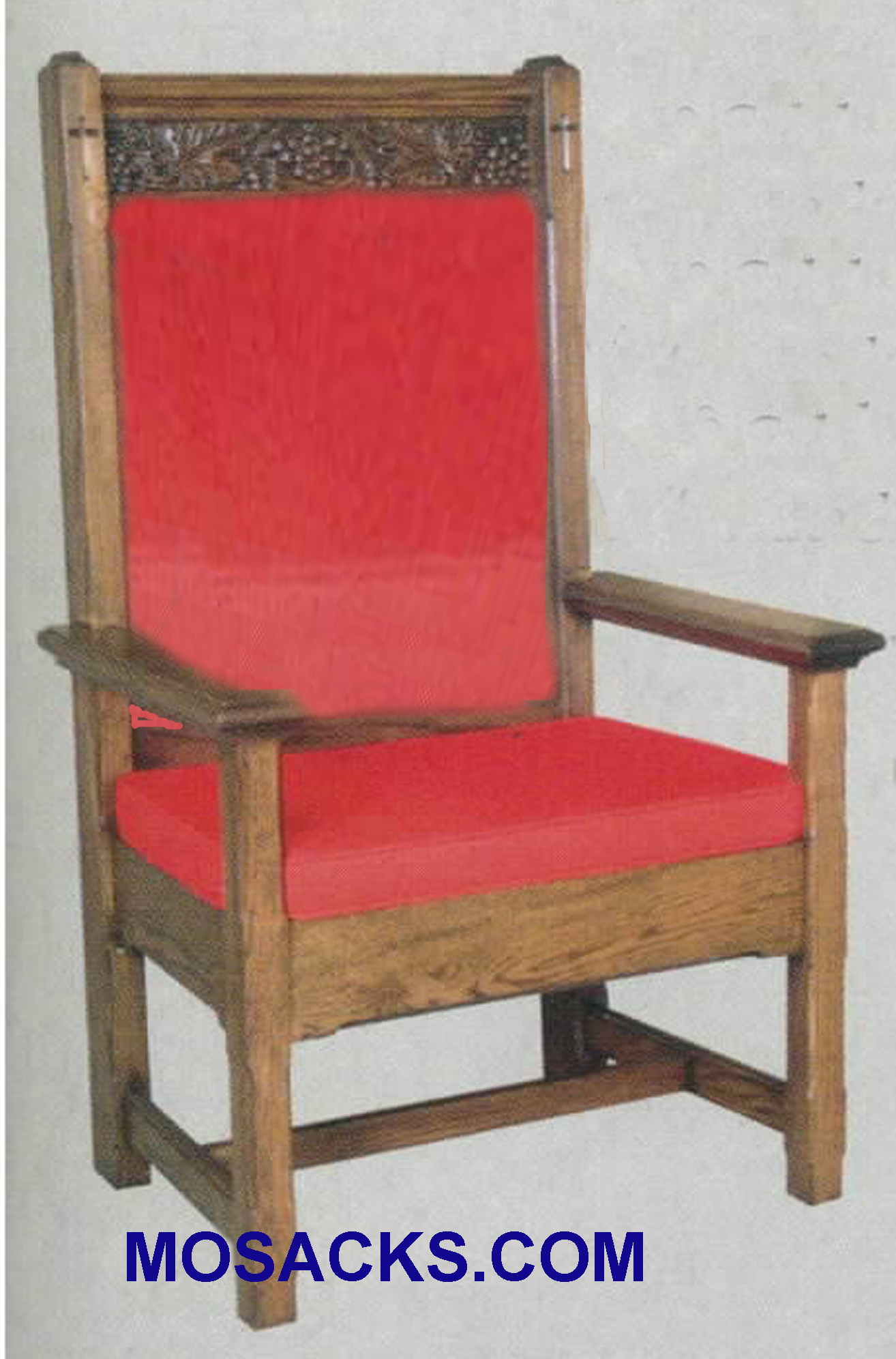 Celebrant Chair w/ padded back 29" w x 24" d 52" h 40-150P