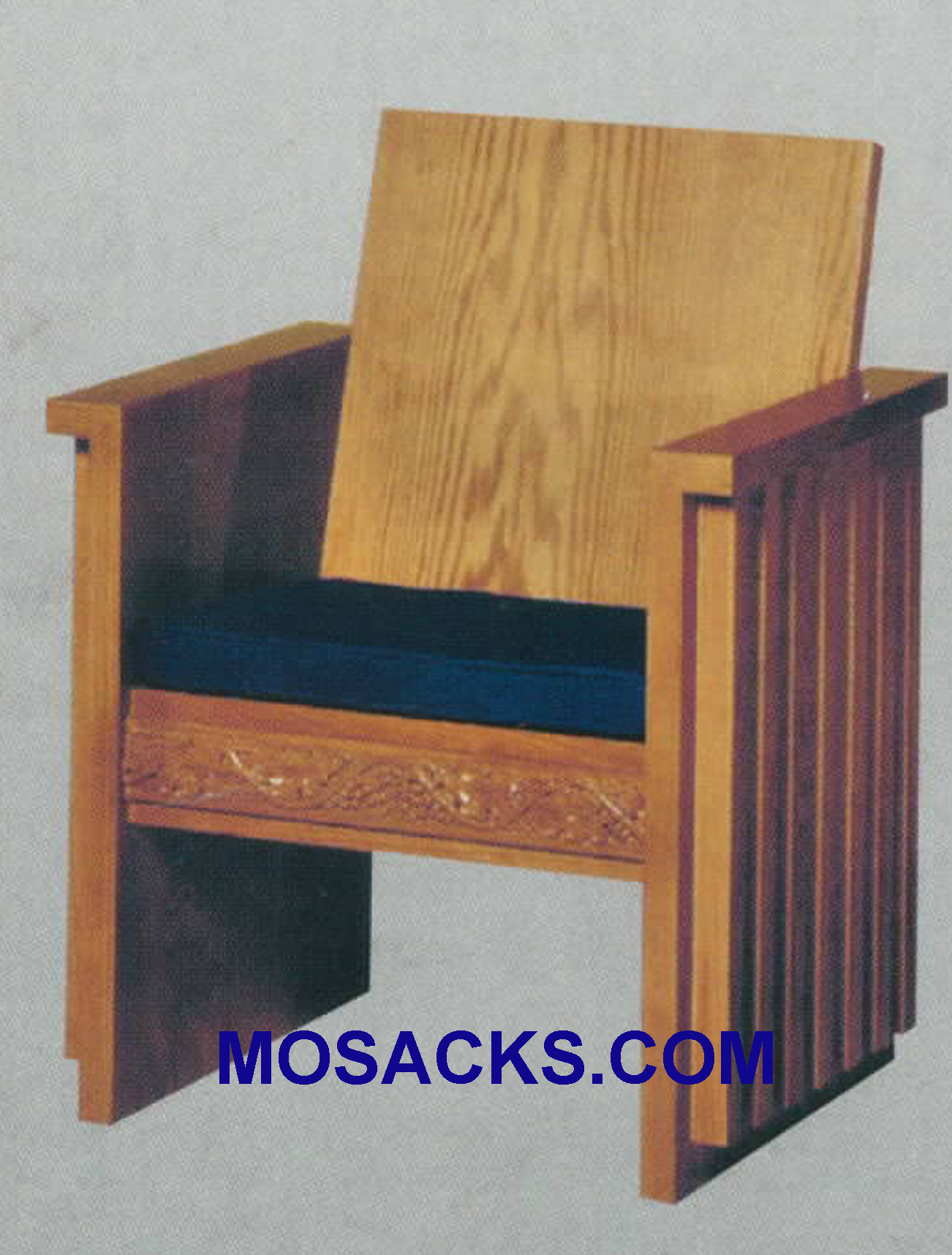 Celebrant Chair w/ wood back and padded cushion 30" w x 23" d 38" h 40-2030