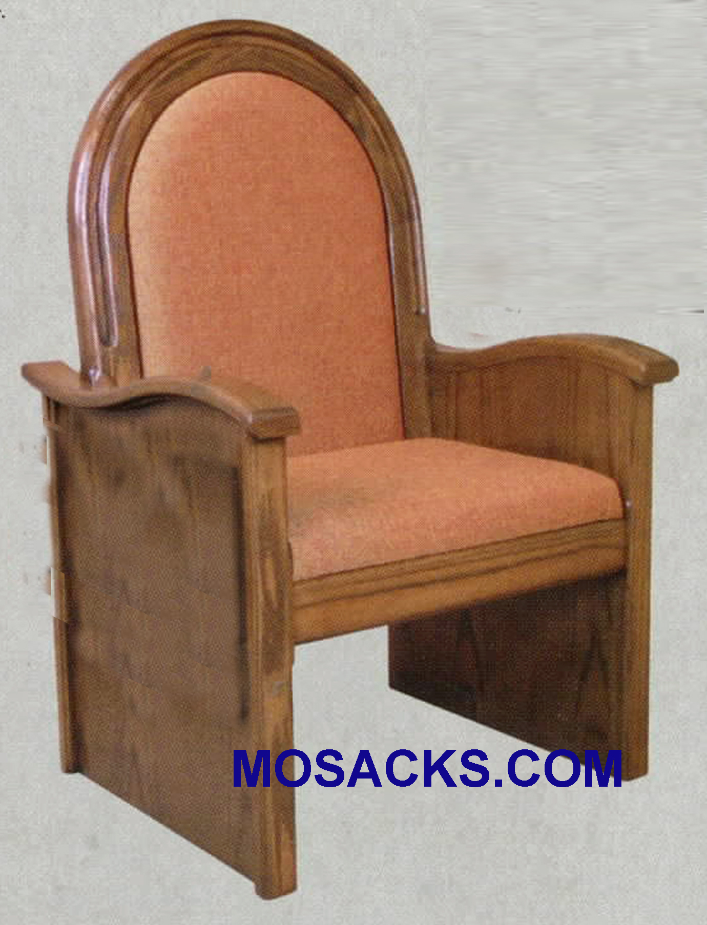 Celebrant Chair w/ upholstered back and seat 30" w x 26" d 56" h 688