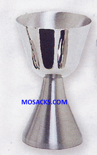?FREE SHIPPING on Chalice - Stainless Steel Chalice K564 measures 6" high with 3" dia. Base and 3-3/4" diameter cup with 8 ounce capacity
