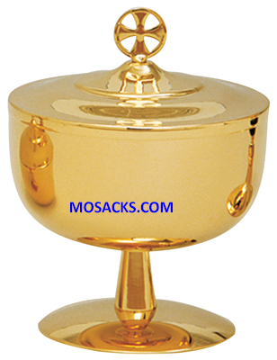 Ciborium Gold Plated Ciborium - K560 Series is available in 3" to 6" diameter cup sizes
