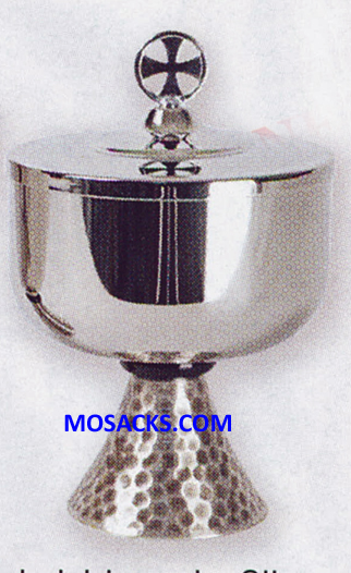 FREE SHIPPING on Ciborium - Stainless Steel Ciborium K595 measures 7" high with 3" diameter Base and 4-1/2" diameter cup with 400 Host capacity