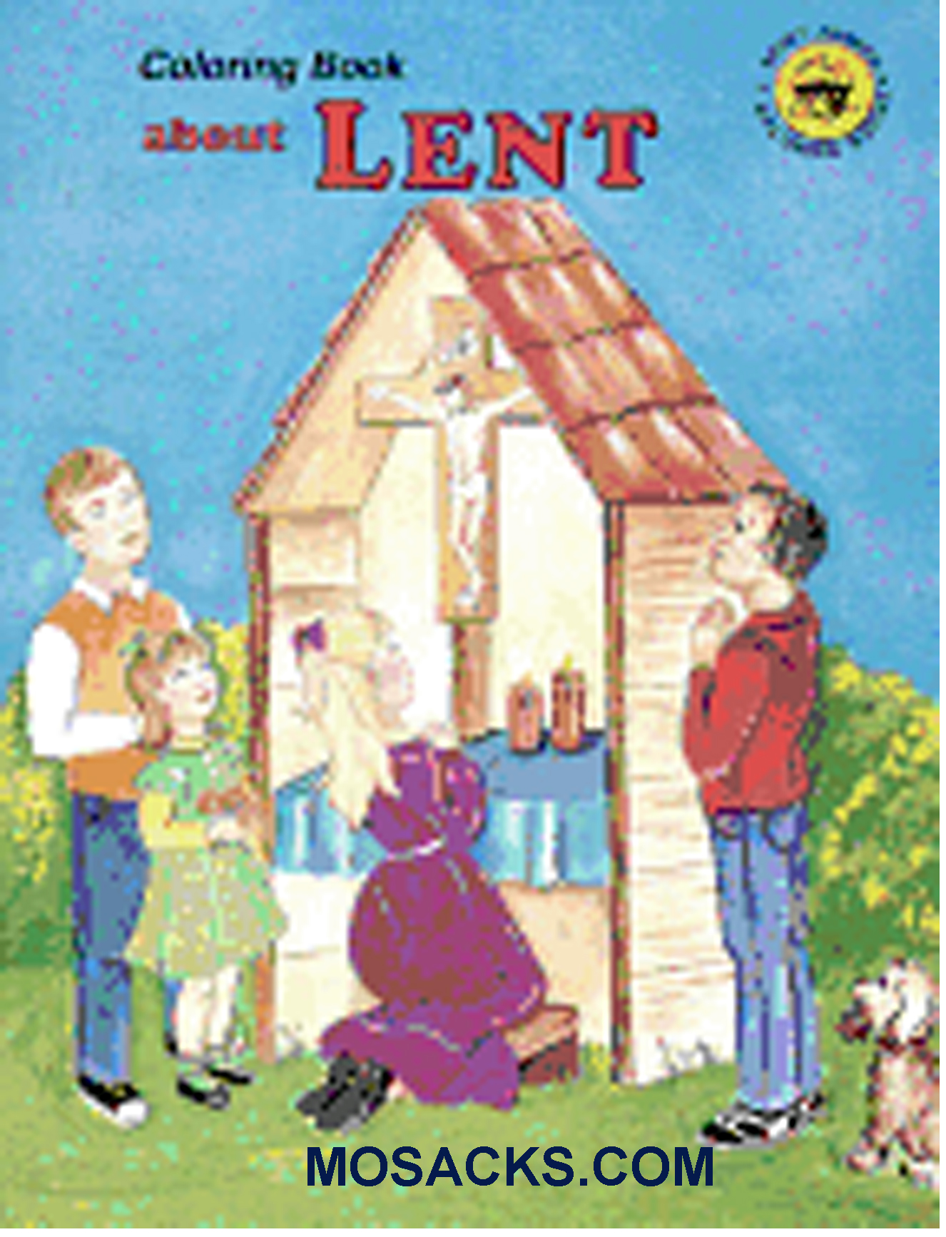 St Joseph 32 page Coloring Book About Lent-697