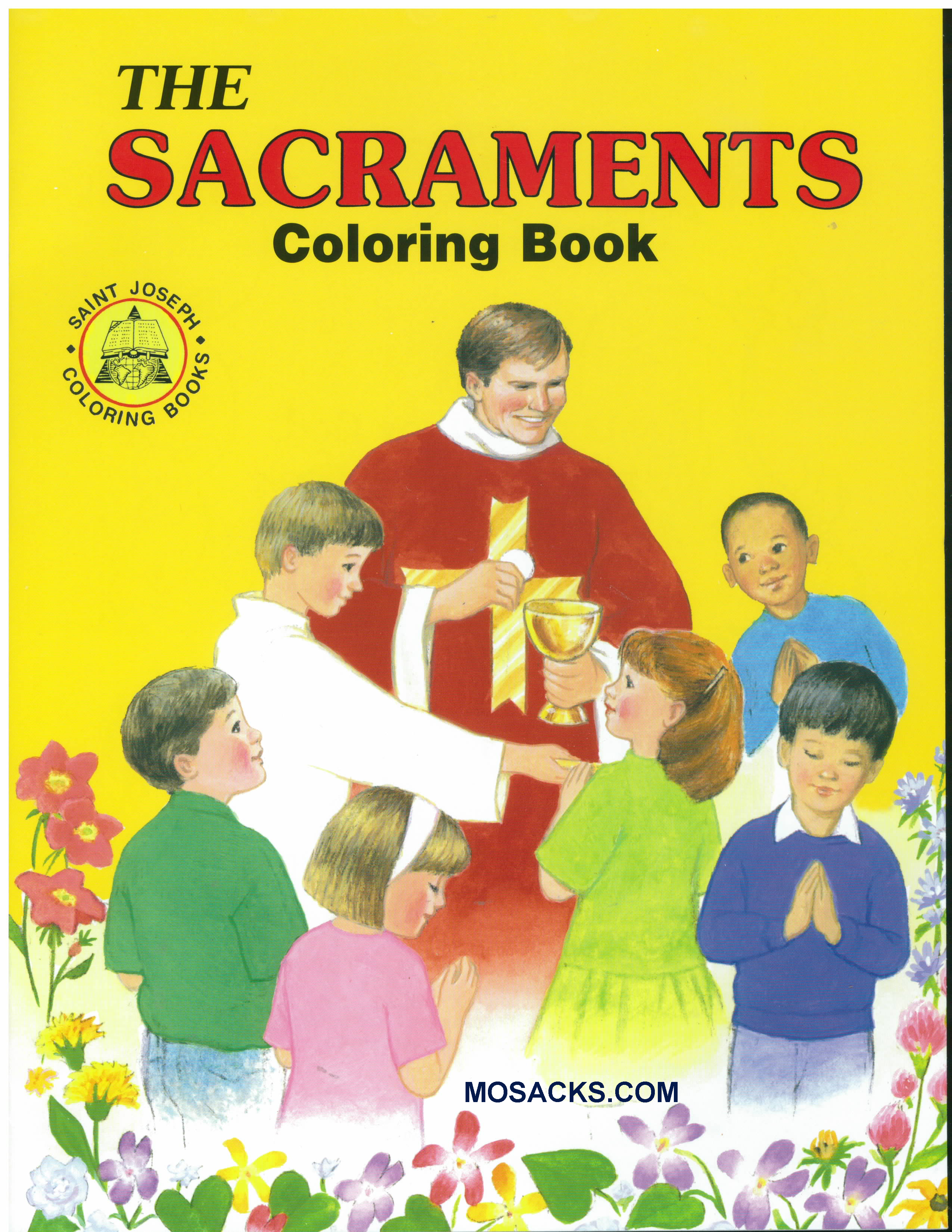 St Joseph 32 page Coloring Book The Sacraments-687