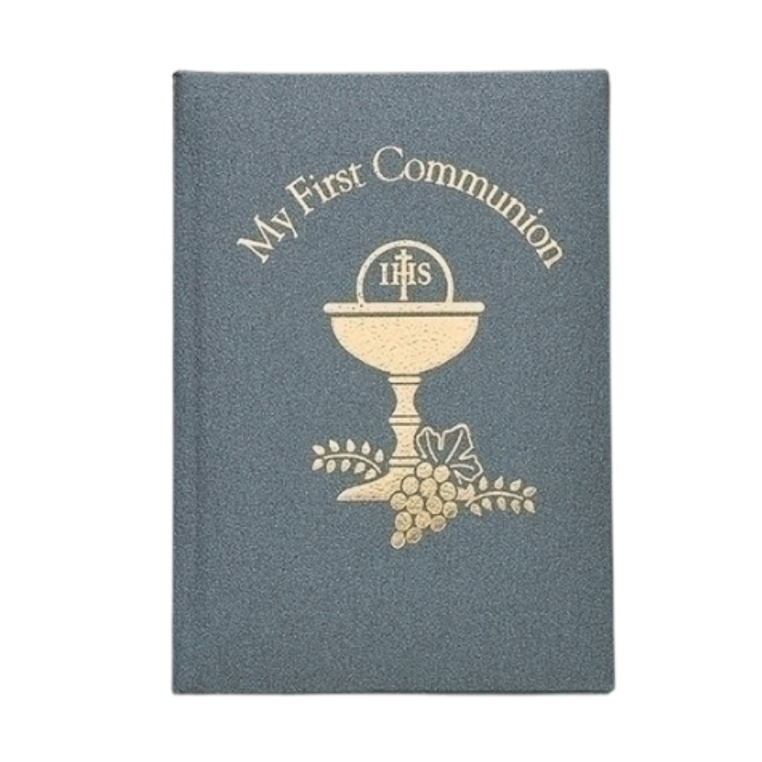 First Holy Communion Missal Deluxe Prayer Book Black Boy-102780450, Communion Prayerbook Boy 10278