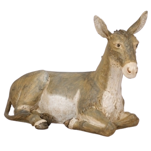 Fontanini Nativity 70" Masterpiece Collection: Seated Donkey