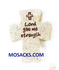 FaithStones Pocket Cross Lord Give Me Strength-601003