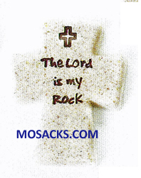 FaithStones™ Pocket Cross The Lord Is My Rock-601003