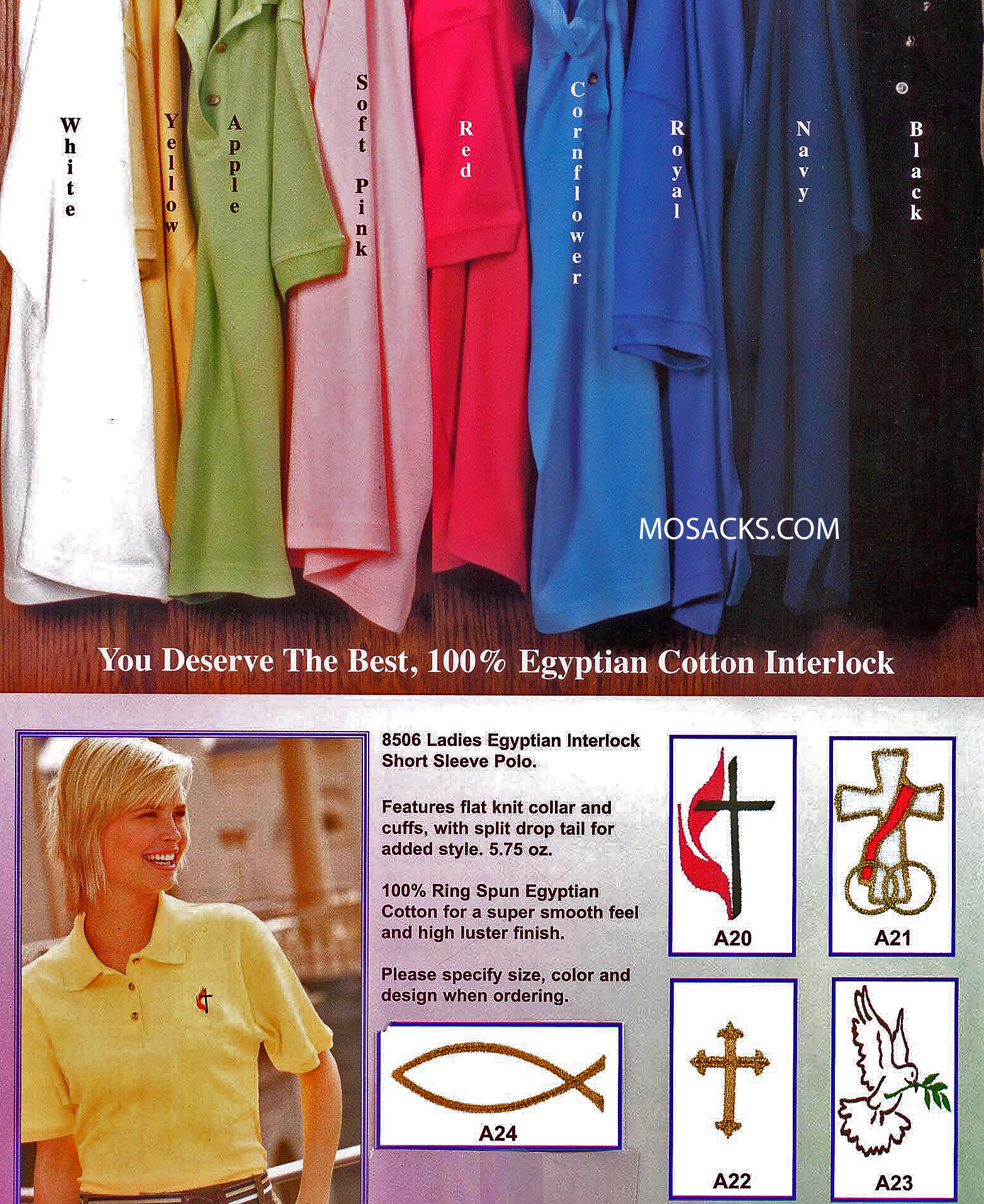 Beau Veste Women's Short Sleeve Polo Shirt