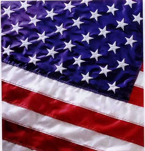 Flags U.S. Sewn Perma-Nyl 100% Nylon 2.5ft x4ft