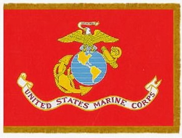 Flags Military Indoor Printed  Nylon Marine 3ft x 5ft 35246930