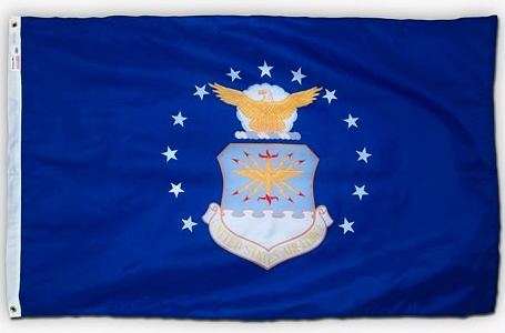 2’ x 3’ U. S. Air Force Printed Perma-Nyl Flag by Valley Forge Flag