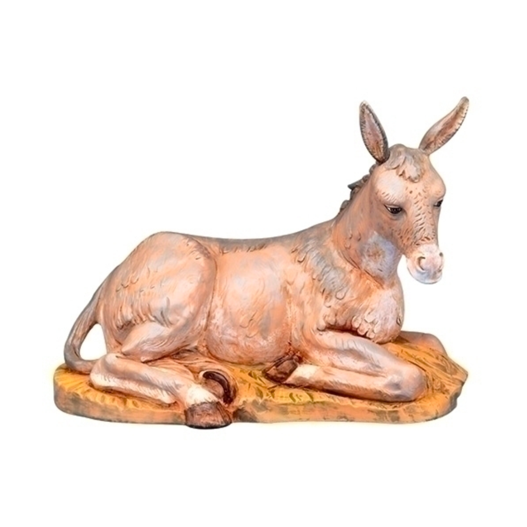 Fontanini 18-Inch Masterpiece Collection Seated Donkey #53733