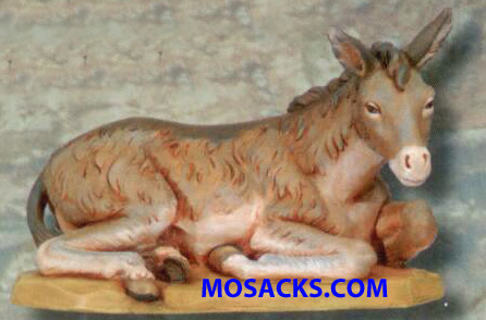 Fontanini 27" Masterpiece Nativity Collection Seated Donkey #53133