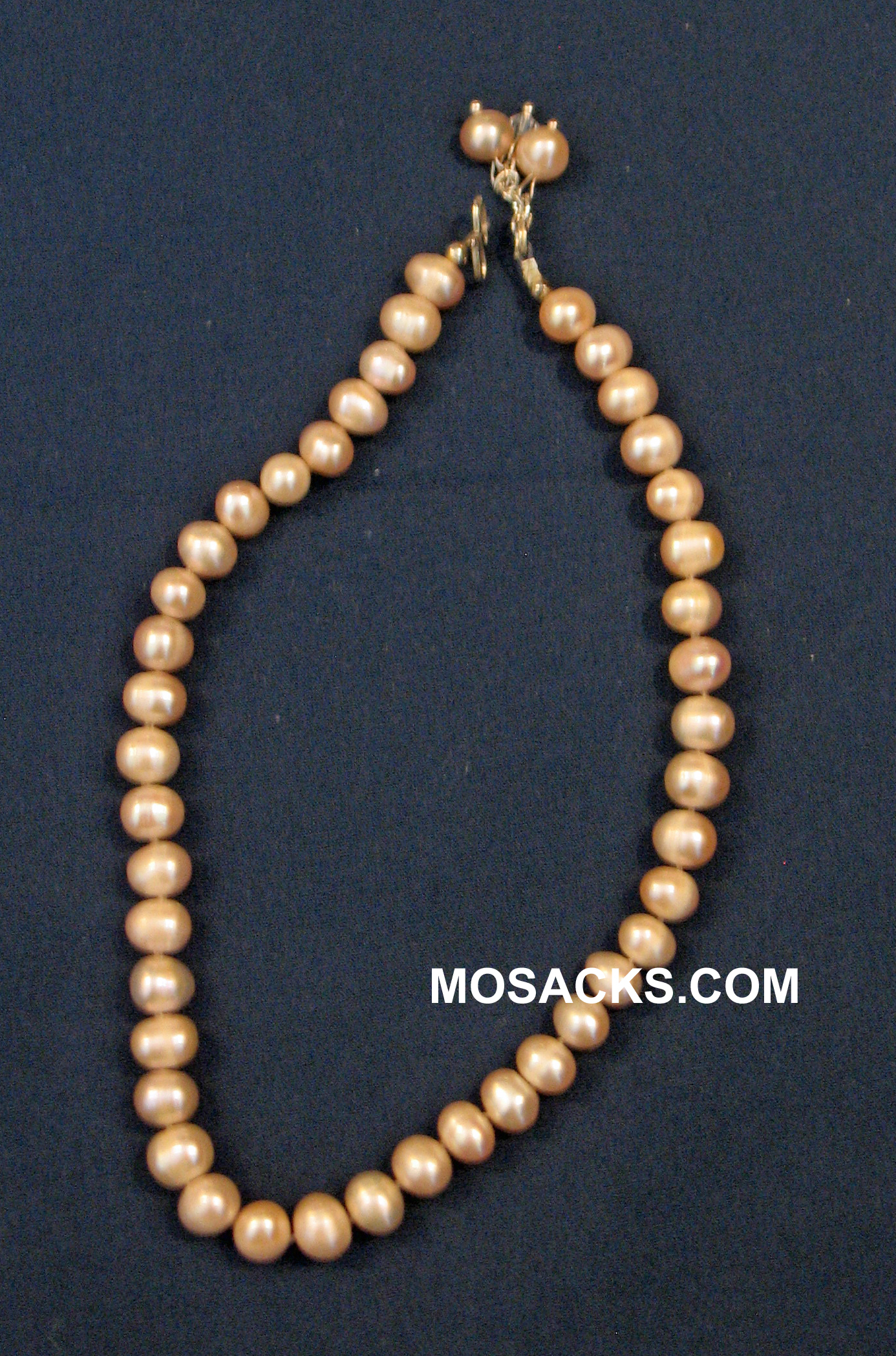Fresh Water Pearl 12 Inch Pink Necklace 418-12-FWPPK
