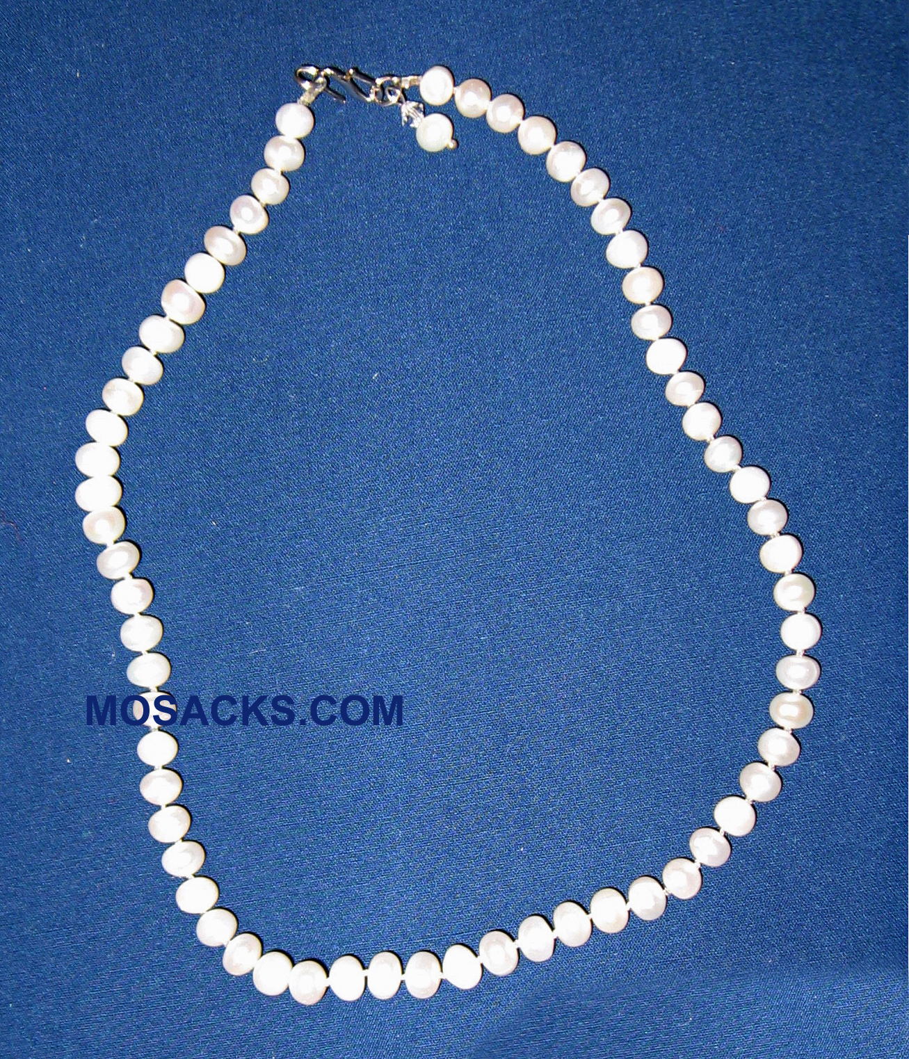 Fresh Water Small Pearl 16 Inch White Necklace 418-16-FWPSW