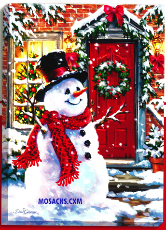 Glow Decor Snow Place Like Home by Dona Gelsinger 18"x24" 488-DG1502
