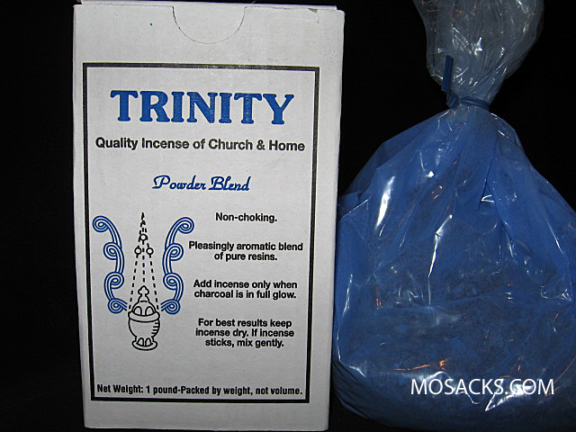 Incense, Trinity Brand Powder Blend Incense, 1 Pound Box