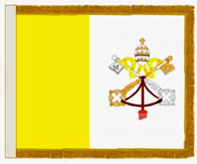 Indoor Flag Papal/Vatican 3x5 ft. Nylon 35269040