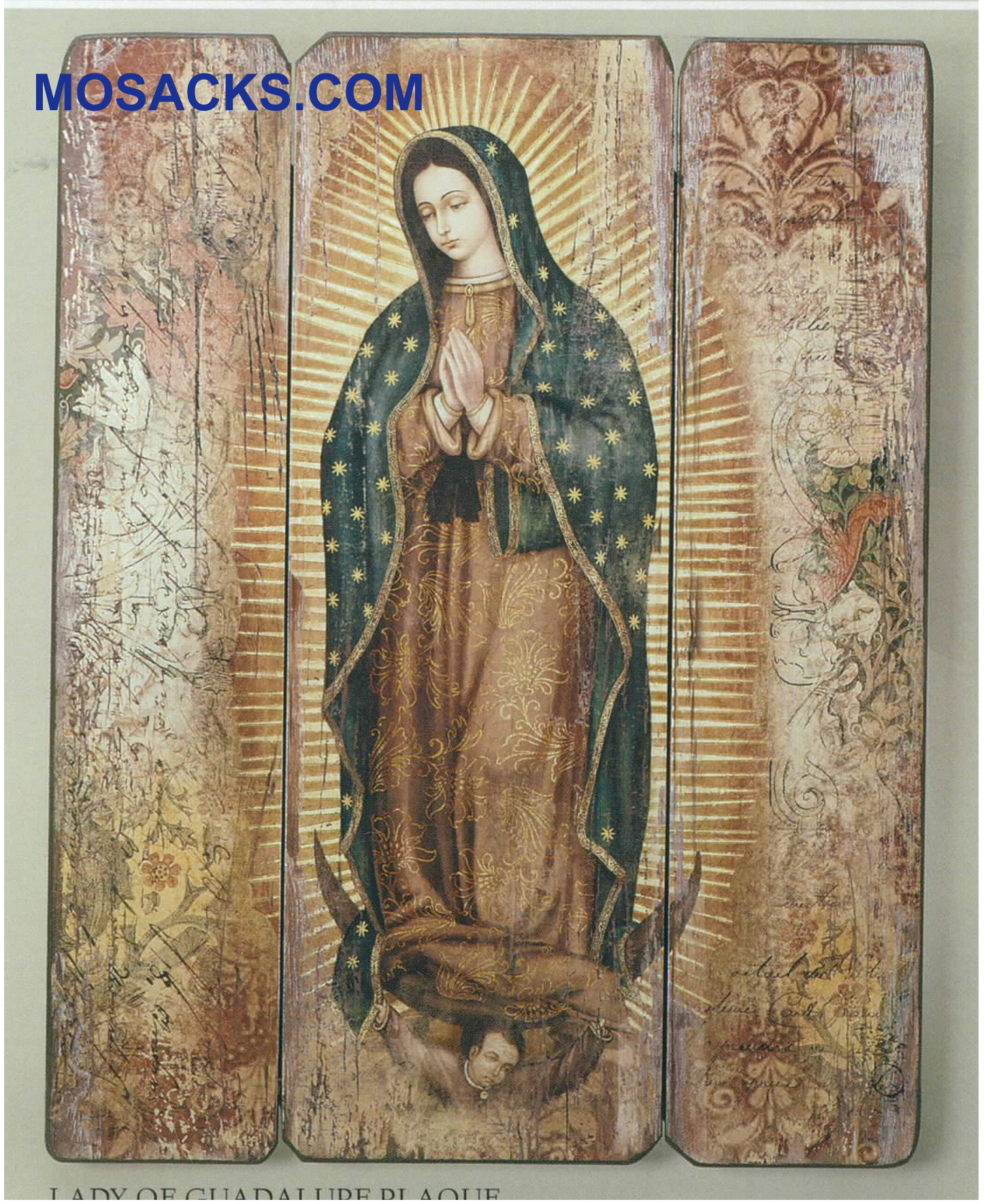 Joseph's Studio Renaissance Collection Our Lady Of Guadalupe Decorative Panel15" H 20-66421