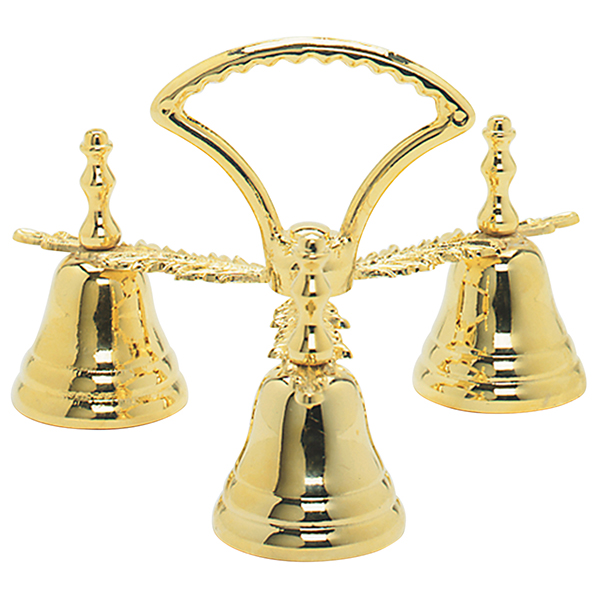 Altar Bells Gold Plate K428 Free Shipping on Altar Bells Consecration Bells K428
