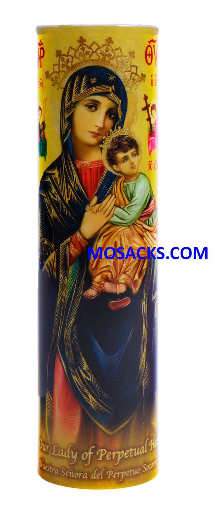 Our Lady of Perpetual Help LED Candle C-8004