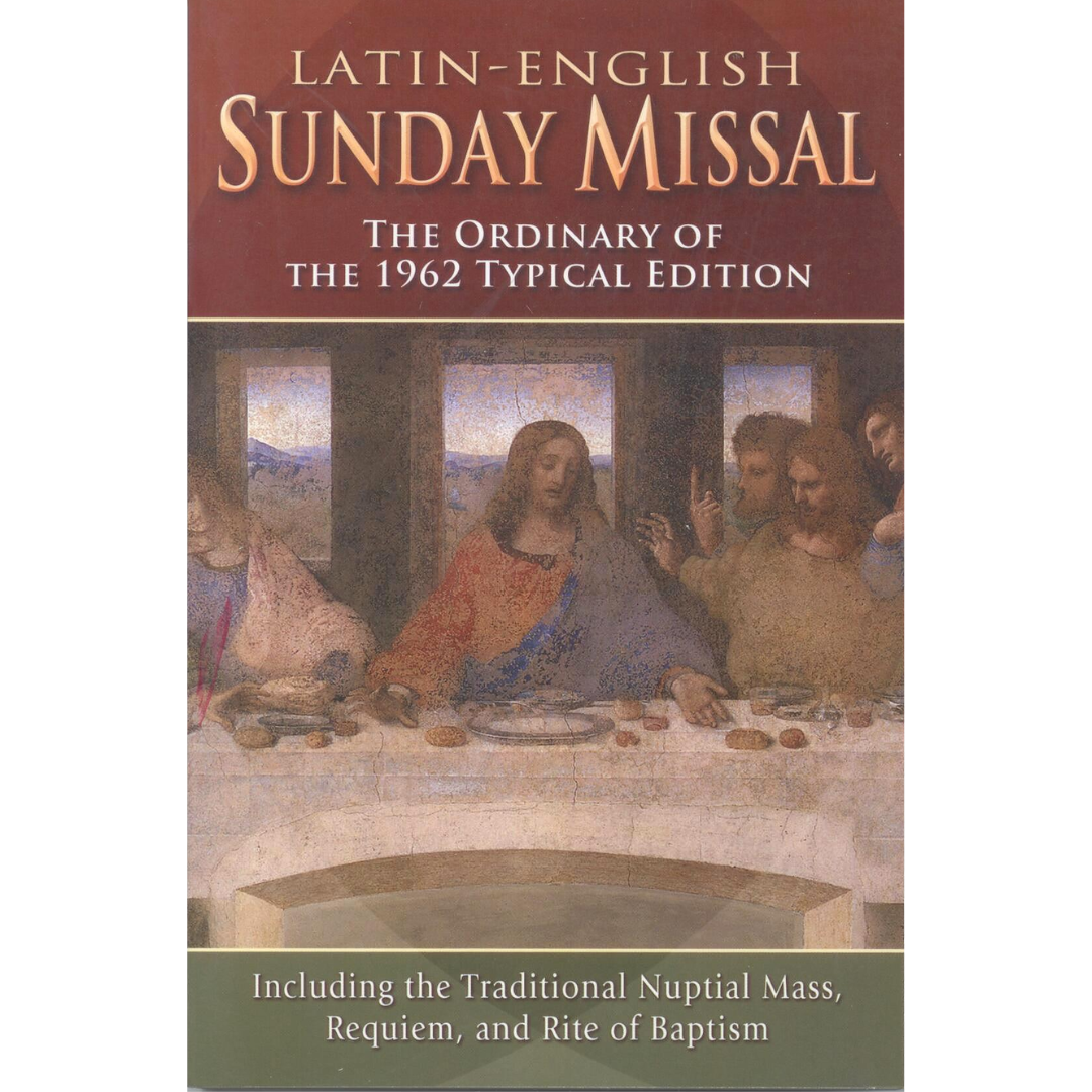 Latin-English Sunday Missal from Roman Catholic Books 397-9781929291922