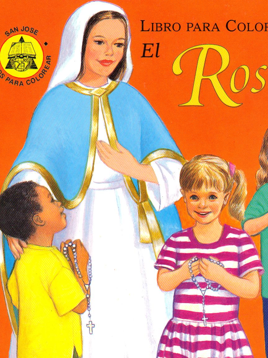 Libro para Colorear sobre El Rosario 60-9780899426686 - 671/S