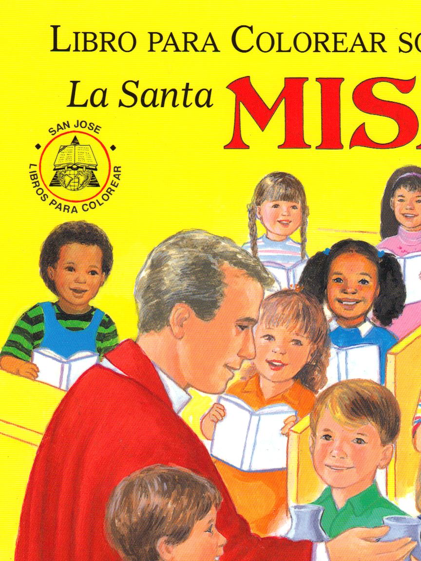 Libropara Colorear sobre la Santa Misa from Catholic Book Publishing