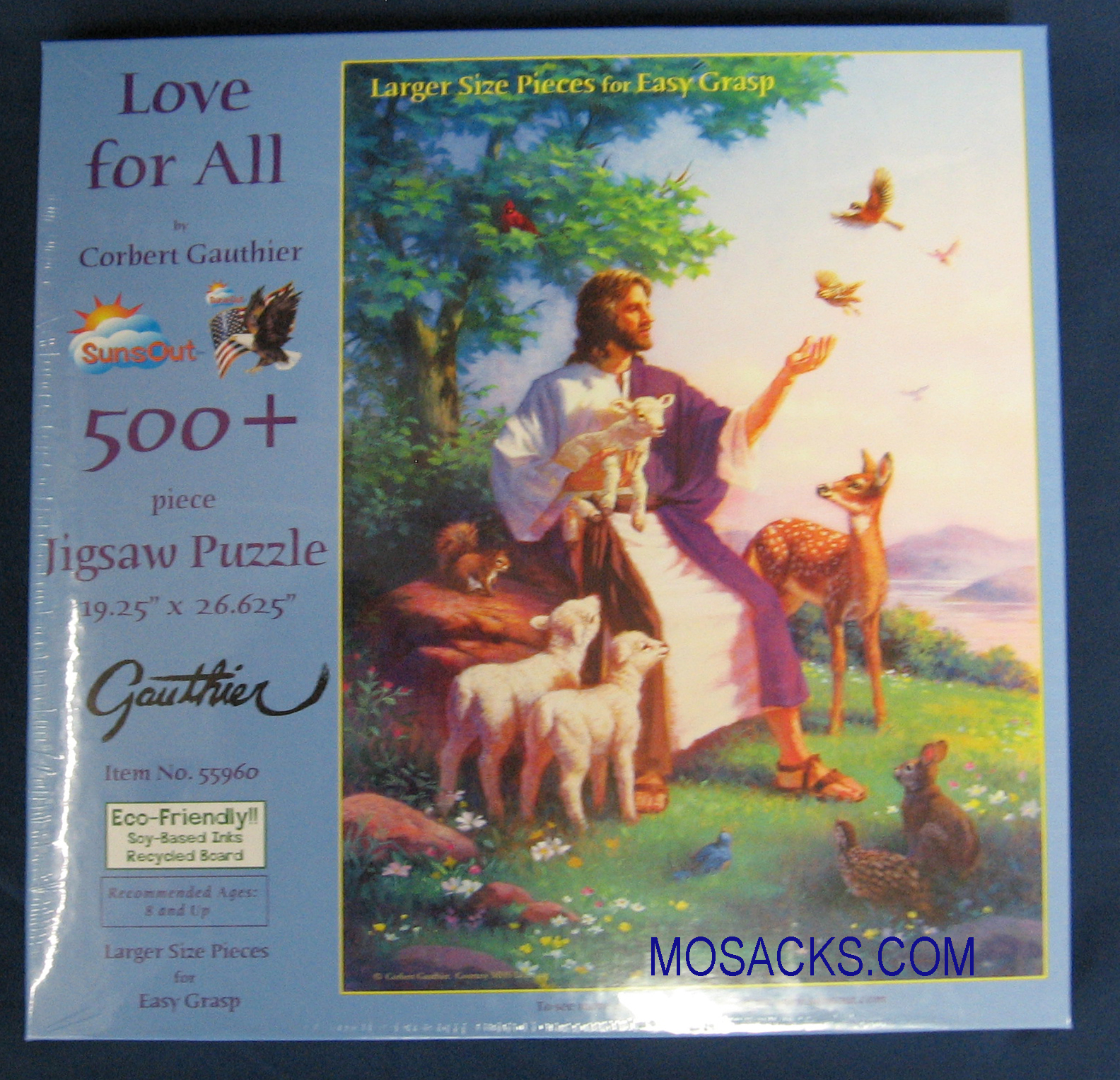 Christian Puzzle Love For All 500 piece 19x26 Inch Puzzle 55960