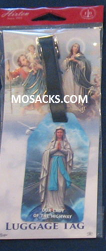 Luggage Tags Our Ladyof the Highway Flexible Poly 12-LT-293 Luggage Tags - Our Lady of the Highway Luggage Tag in Flexible Poly 12-LT-293350
