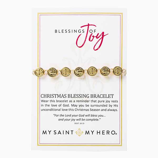 MSMH Christmas Blessing Of Joy Gold Bracelet - 10011MG