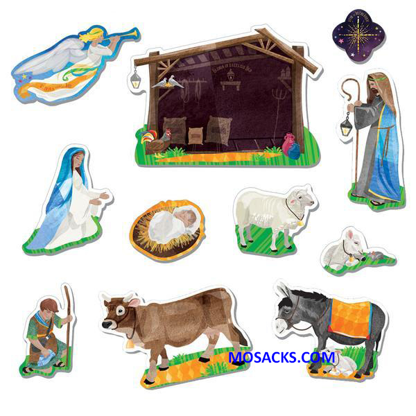 Wee Believers Nativity Fridge Magnets 462-W3116200