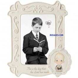 Precious Moments This Is The Day Communion Boy Frame -153401
