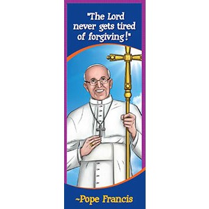 Catholic Bookmark Pope Francis Bookmark-BKMK05