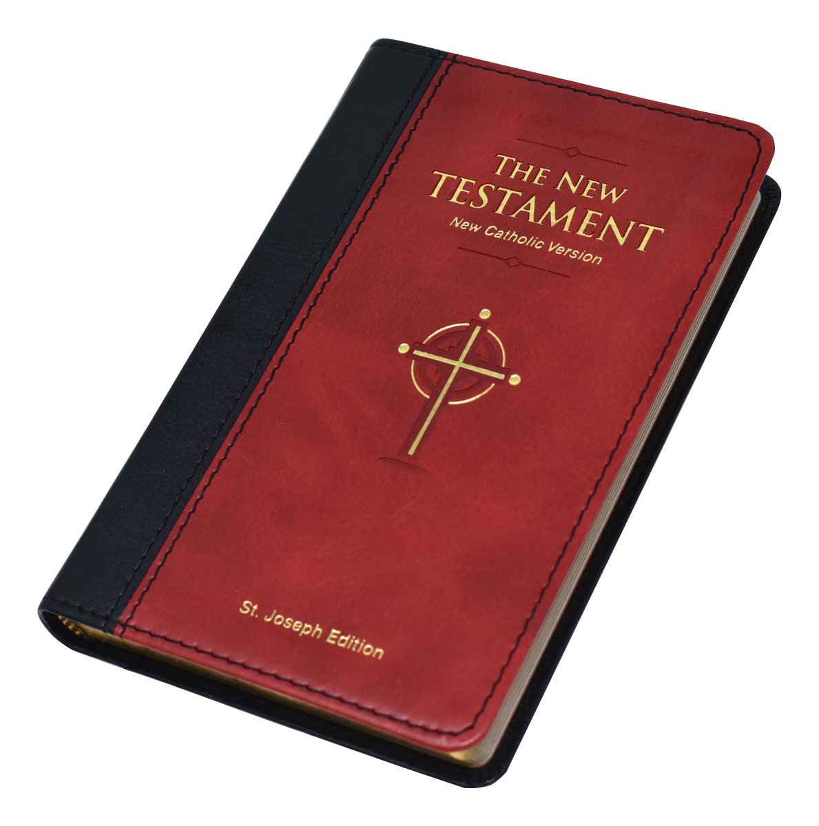 St. Joseph New Catholic Version New Testament Pocket Edition Burgundy Dura-Lux 630/19BG